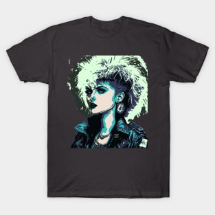 1986 New Wave Girl T-Shirt